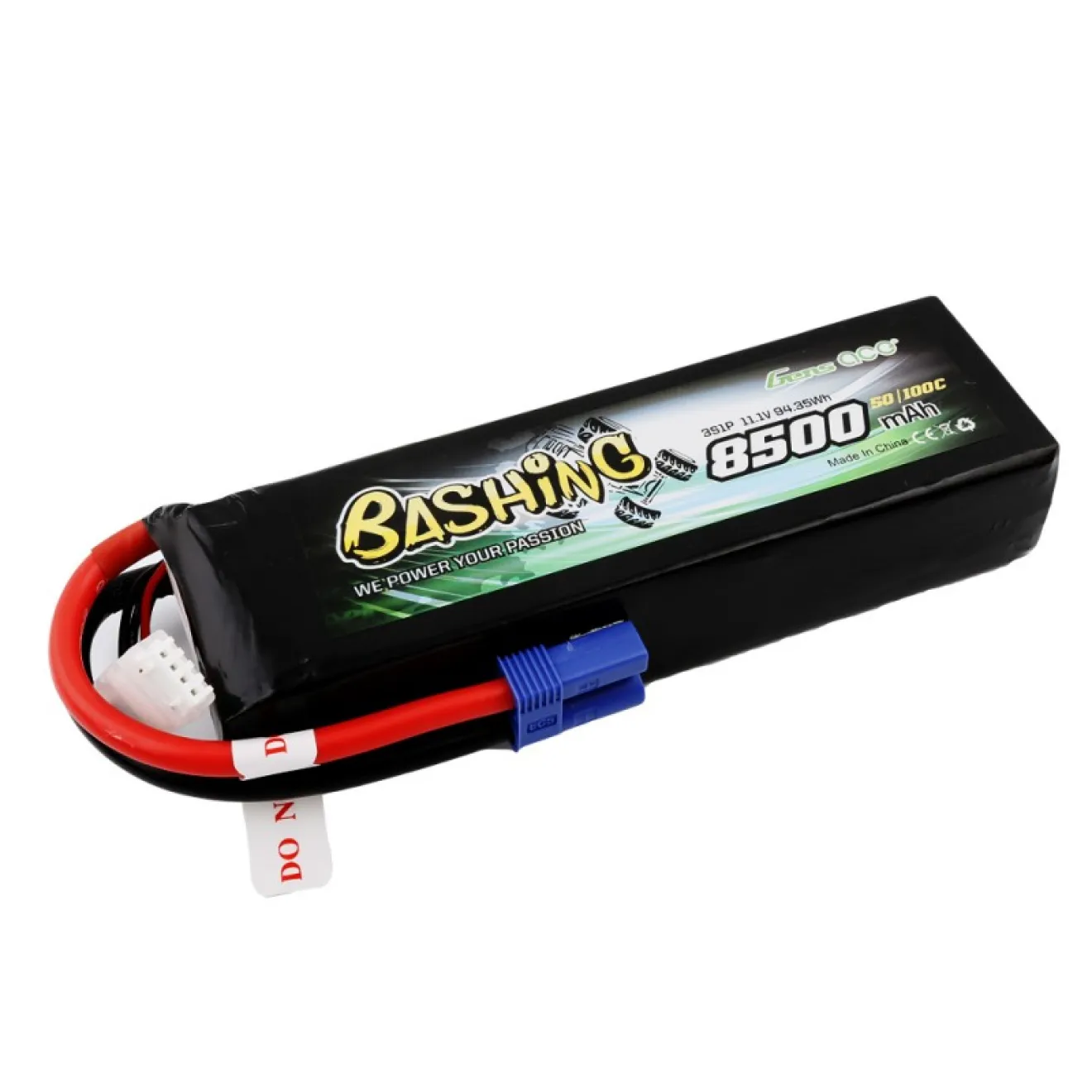Gens ace Batterie LiPo 3S 11.1V-8500-45C GENS ACE GE3-8500-3X9